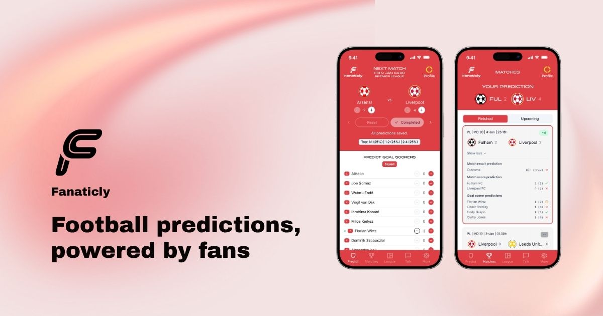 Football fan engagement app