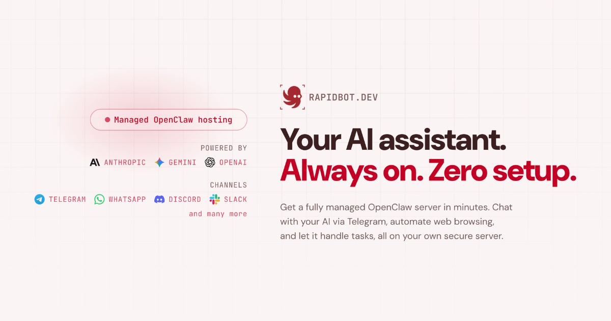 Managed OpenClaw server hosting