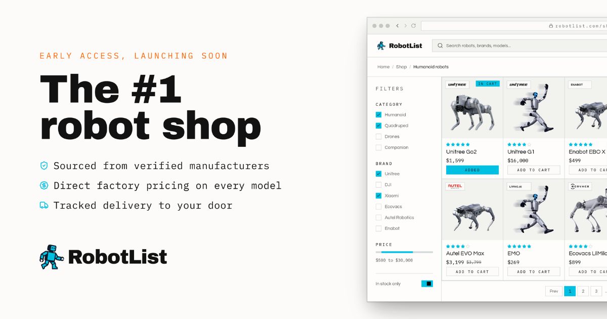 Robotics marketplace