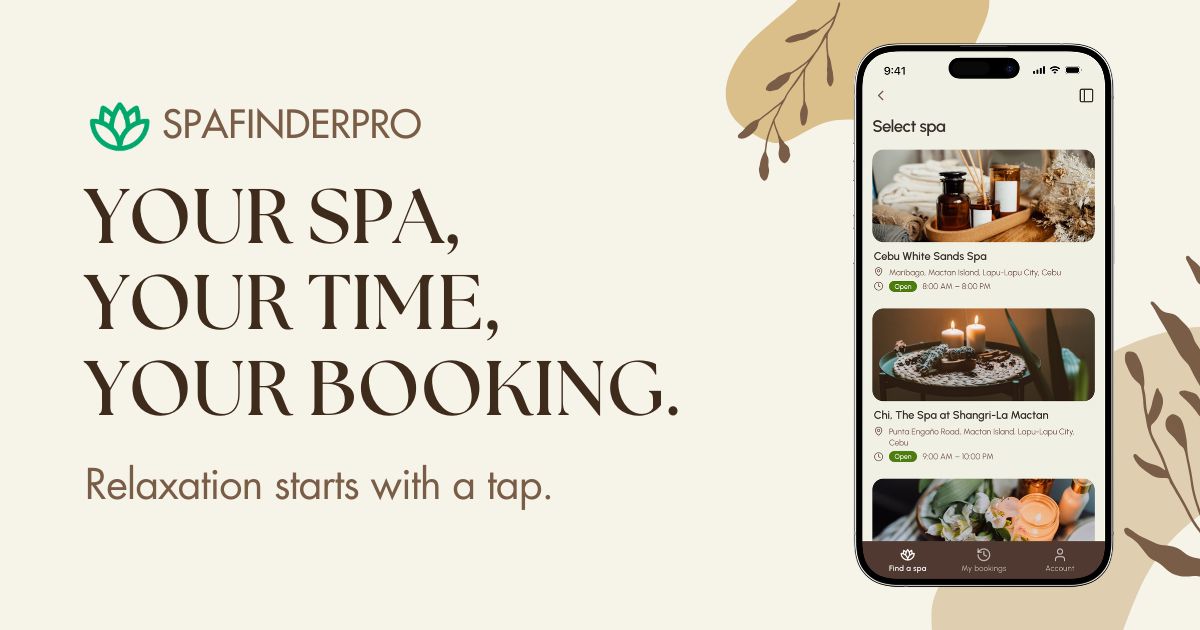 Spa and wellness booking app