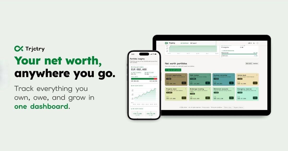 Net worth & wealth tracking platform